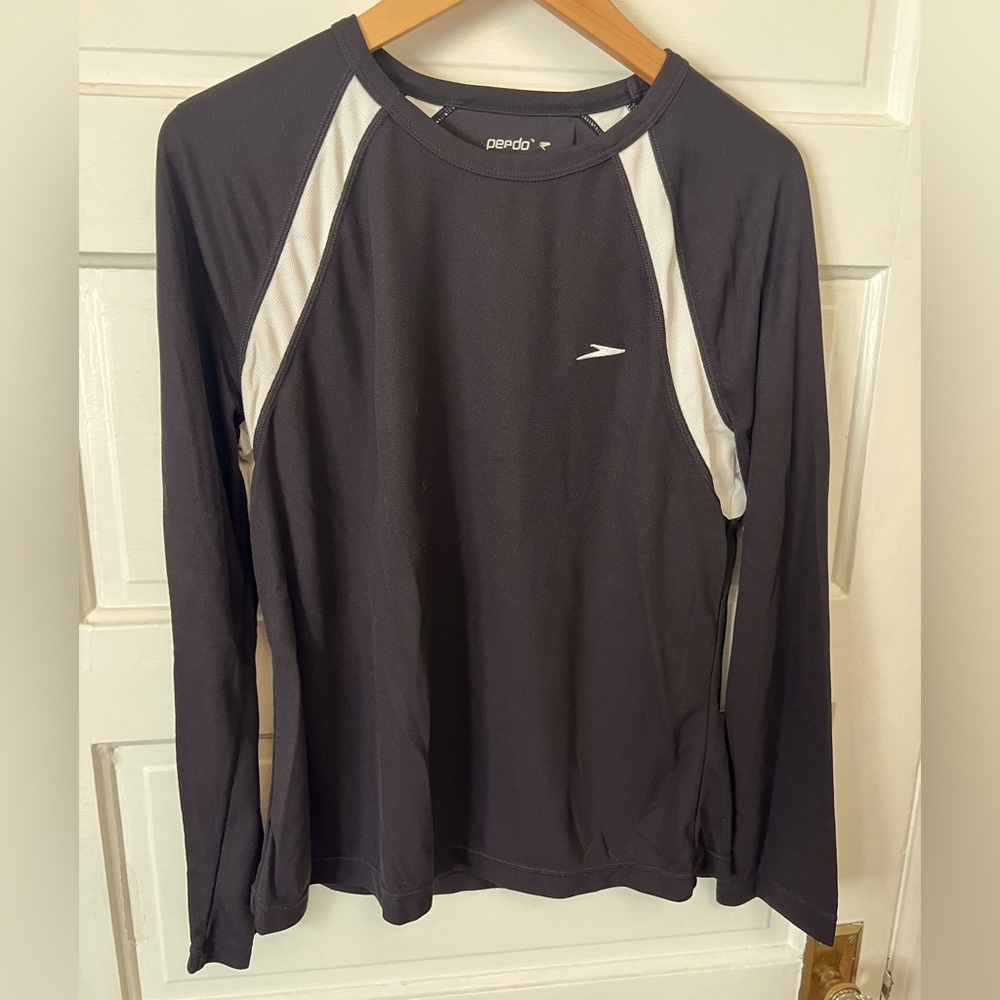 Speedo long sleeve workout top